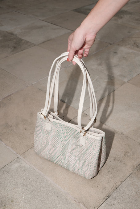 mini trabaho twist in pink/green preorder